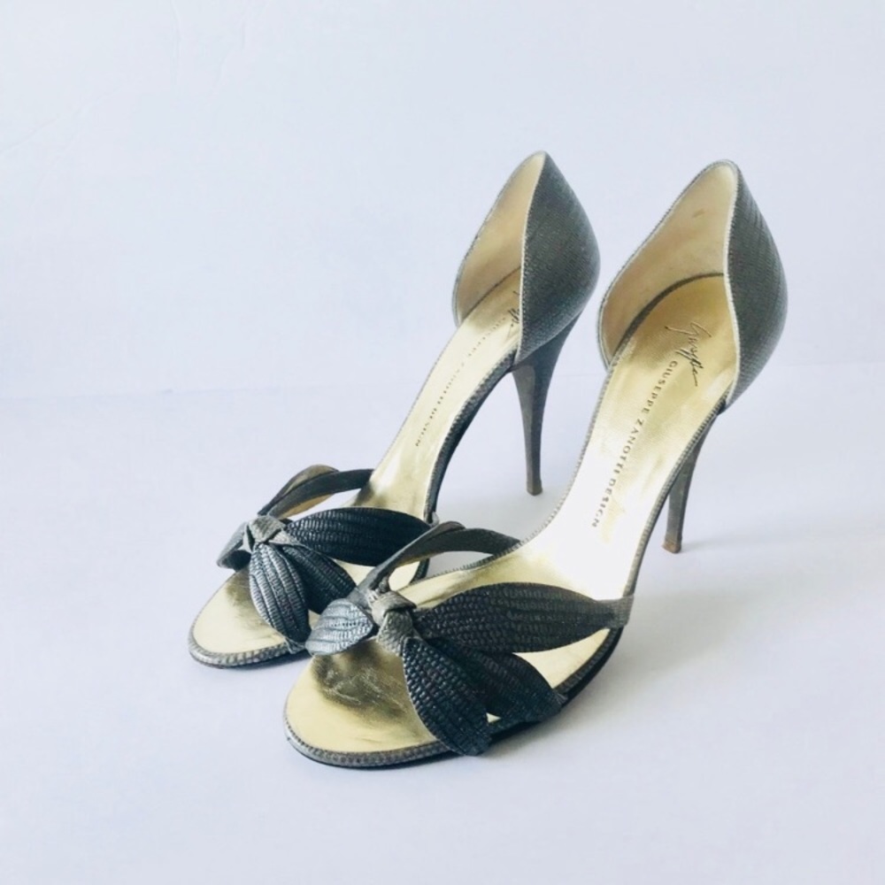 Giuseppe Zanetti Woman’s silver Heels Size… - Picture 1 of 8